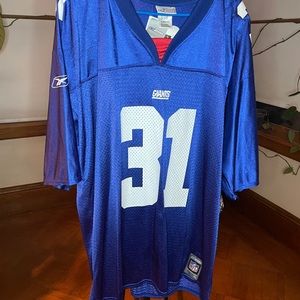 Jason Sehorn’s Jersey. Was once a TE for the amazing NY Giants 😉 XL